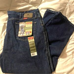 Mens Wrangler 5 star reg fit Jean 44 x 30